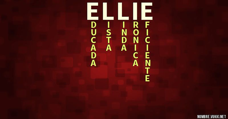 Acróstico ellie