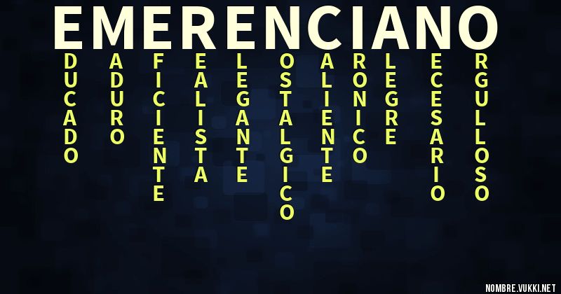 Acróstico emerenciano
