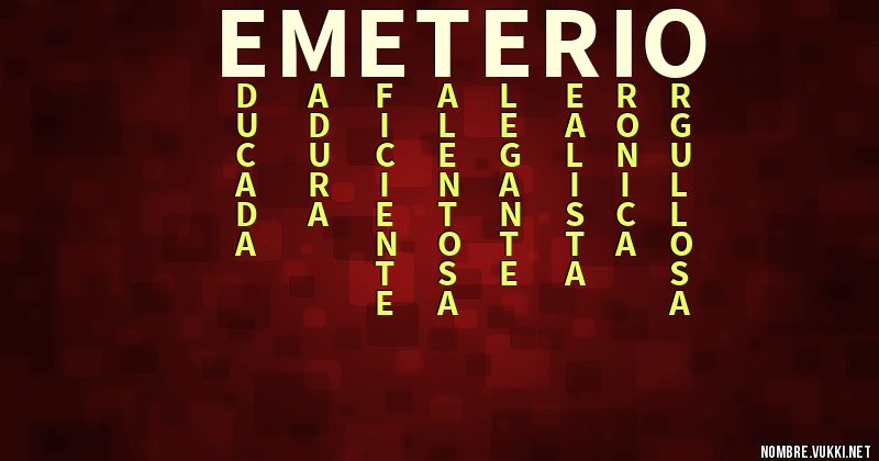 Acróstico emeterio