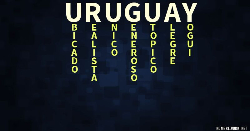 Acróstico uruguay