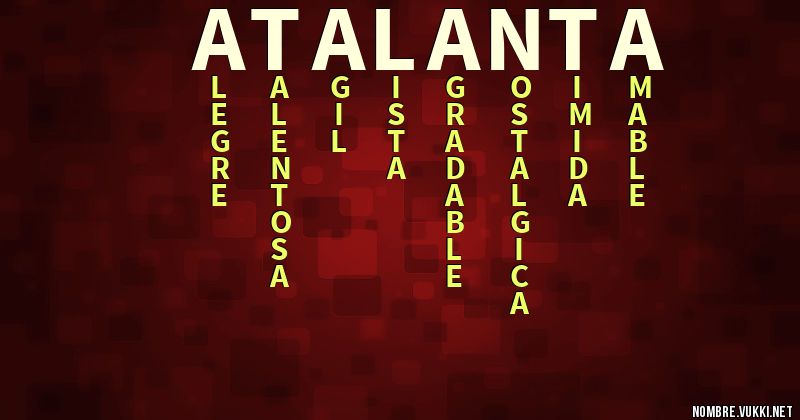 Acróstico atalanta