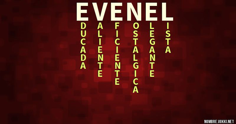 Acróstico evenel