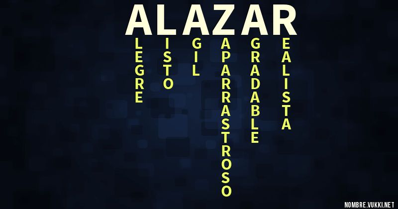 Acróstico alazar