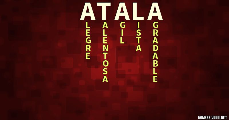 Acróstico atala