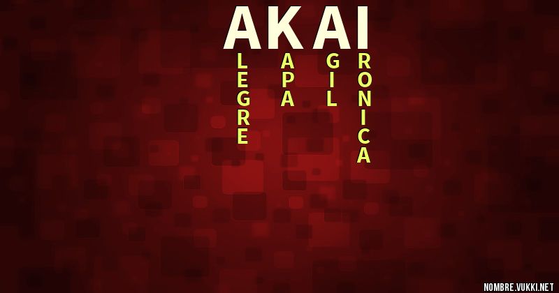 Acróstico akai