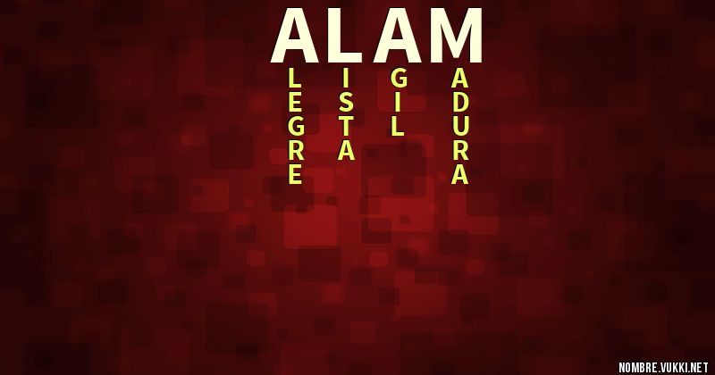 Acróstico alam