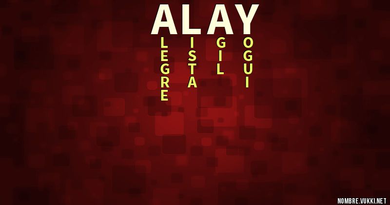 Acróstico alay
