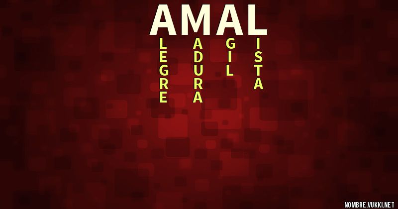Acróstico amal