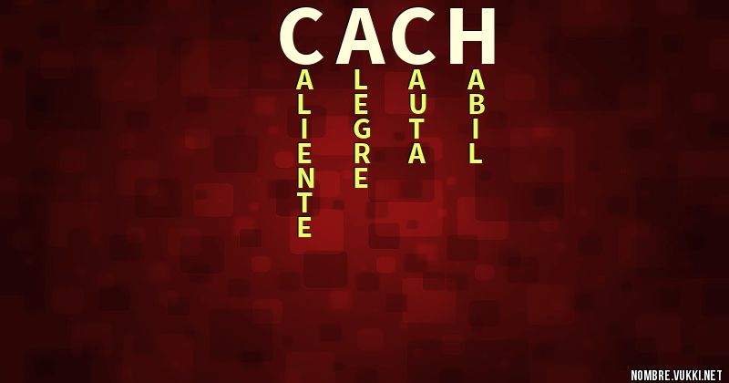 Acróstico cach