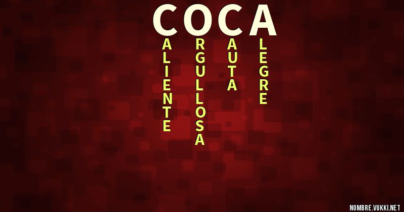 Acróstico coca
