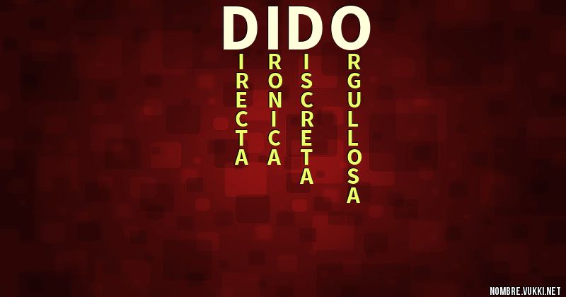 Acróstico dido