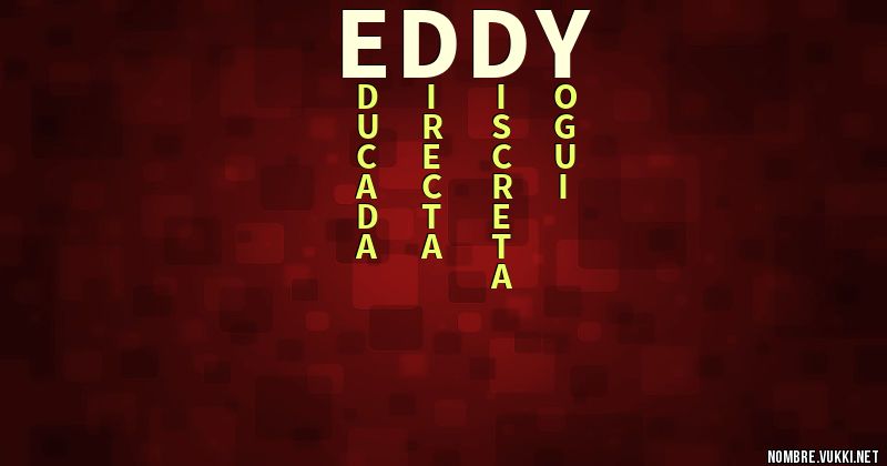 Acróstico eddy