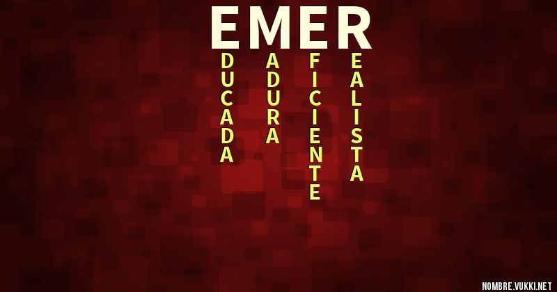Acróstico emer