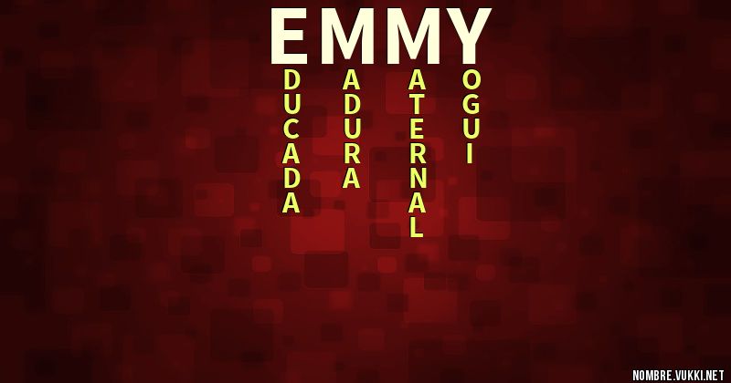 Acróstico emmy