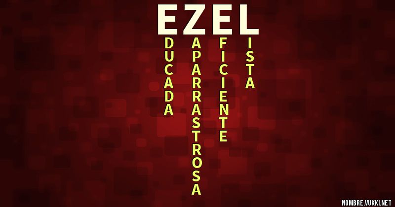 Acróstico ezel