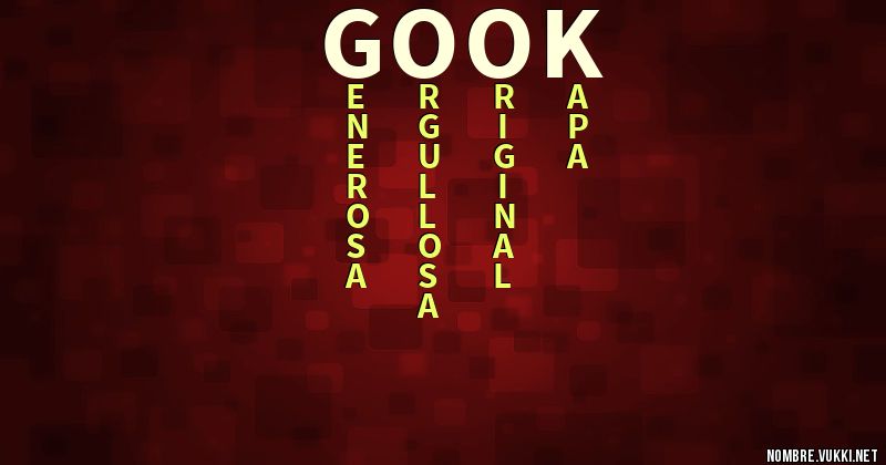 Acróstico gook