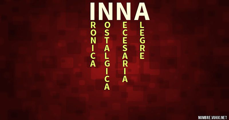 Acróstico inna