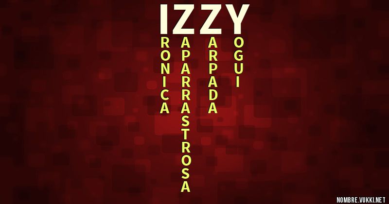 Acróstico izzy