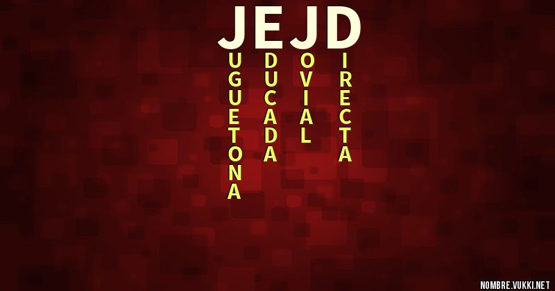 Acróstico jejd