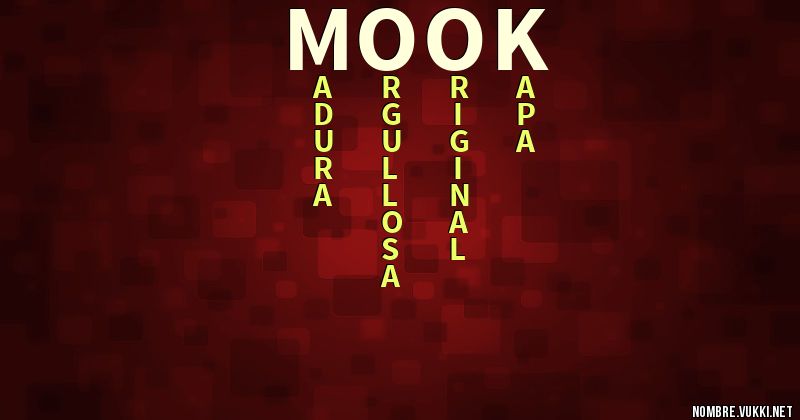 Acróstico mook