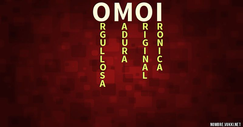 Acróstico omoi