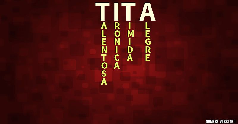 Acróstico tita