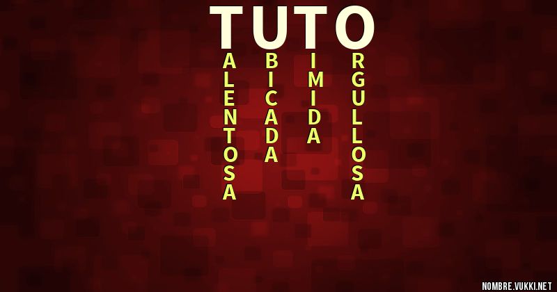 Acróstico tuto