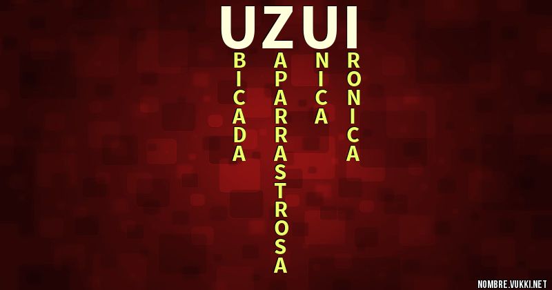 Acróstico uzui