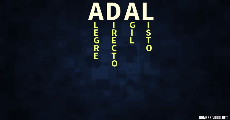 Acróstico adal