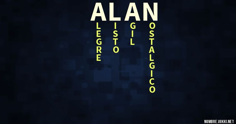 Acróstico alán