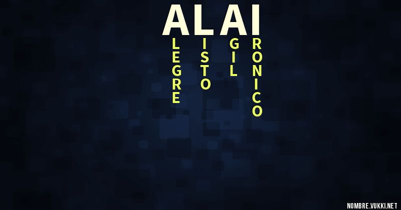 Acróstico alai