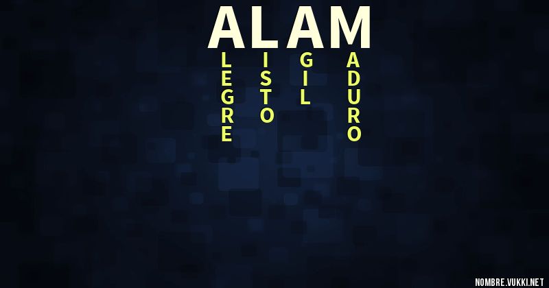 Acróstico alam
