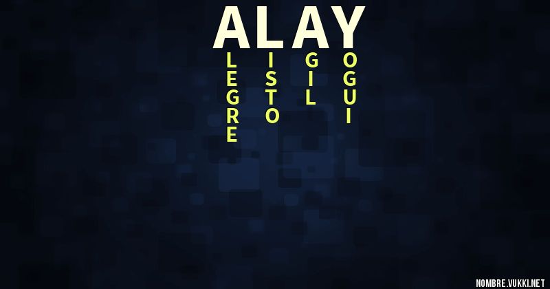 Acróstico alay