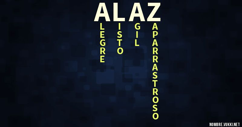 Acróstico alaz