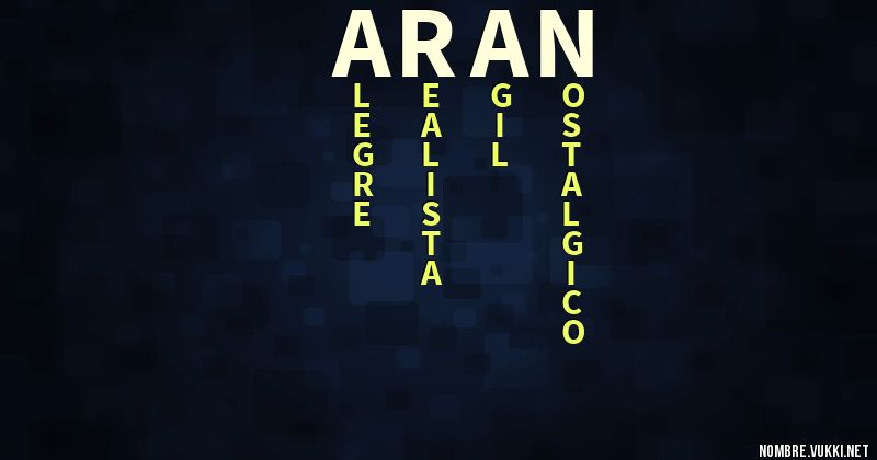 Acróstico aran