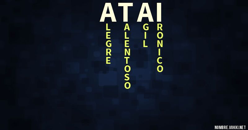 Acróstico atai