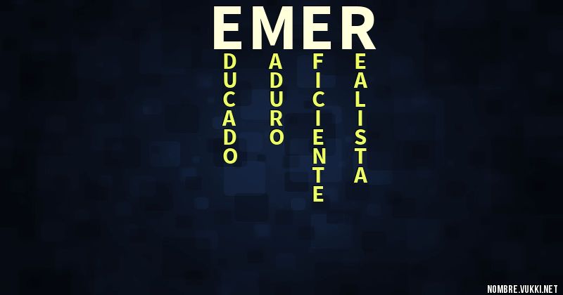 Acróstico emer