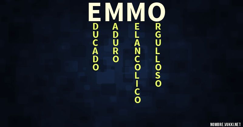 Acróstico emmo