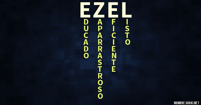Acróstico ezel