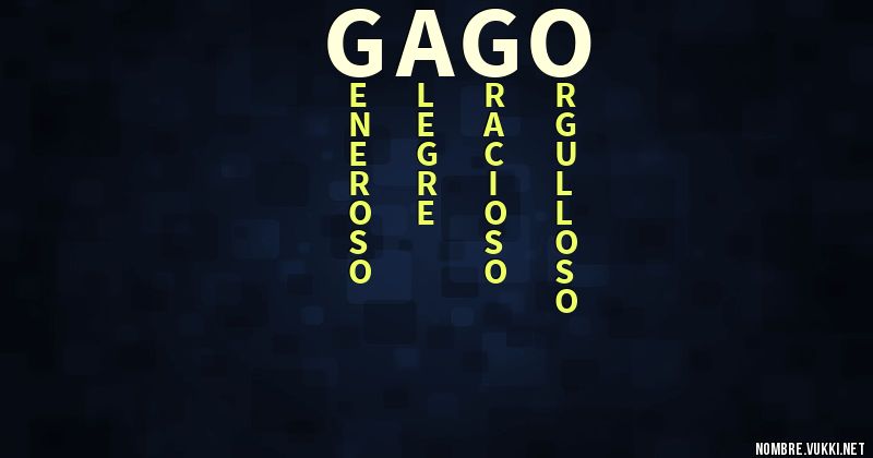 Acróstico gago