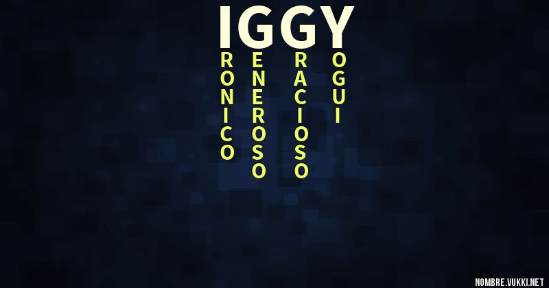 Acróstico iggy