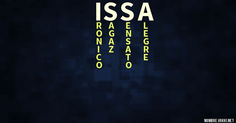 Acróstico issa