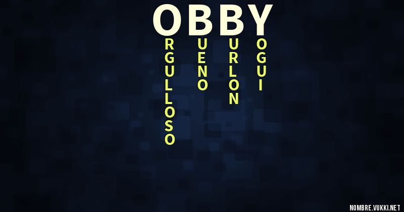 Acróstico obby
