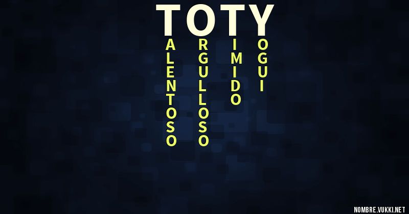 Acróstico toty