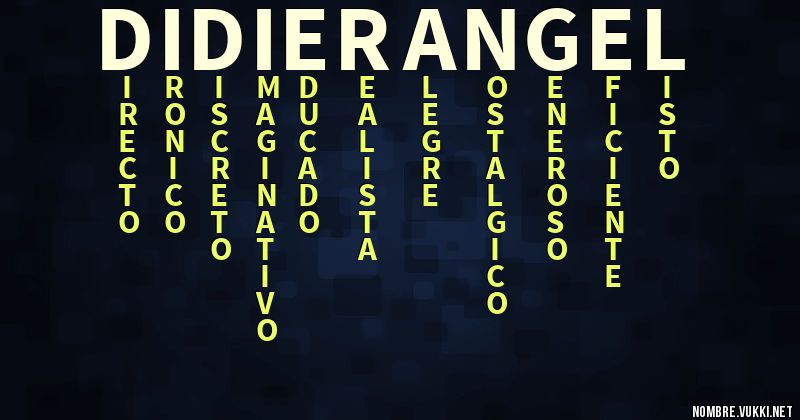 Acróstico didier ángel