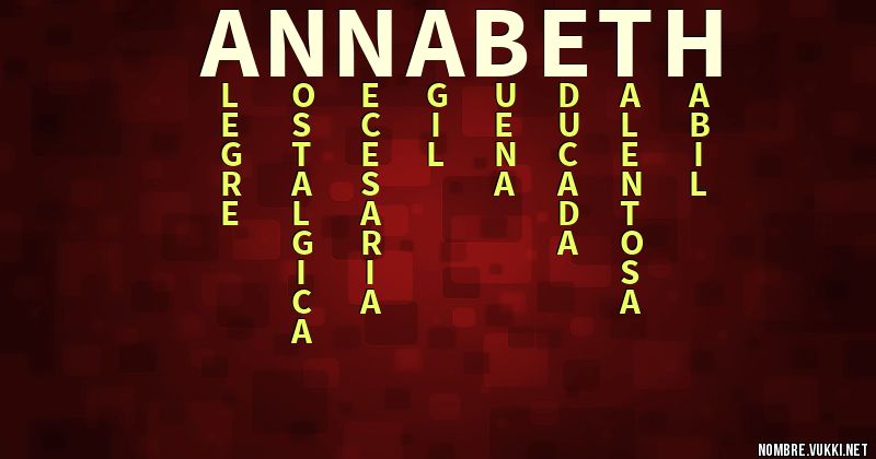 Acróstico annabeth