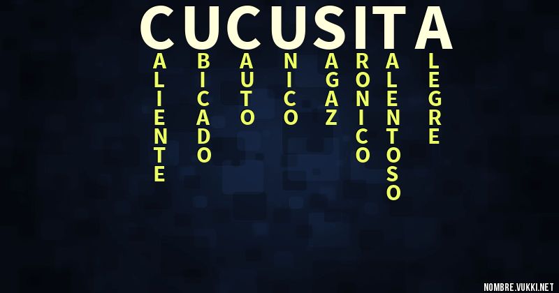 Acróstico cucusita778
