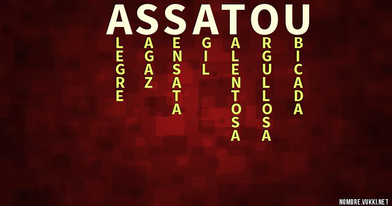 Acróstico aïssatou