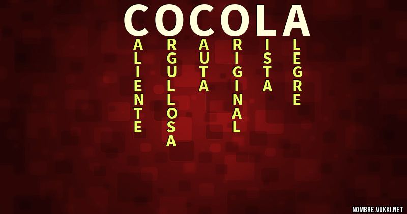 Acróstico cocola