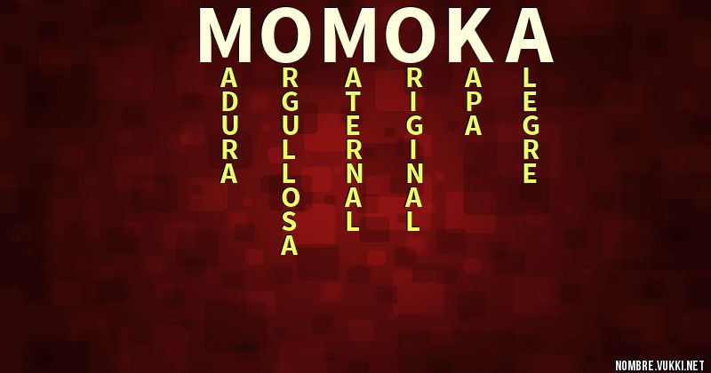 Acróstico momoka
